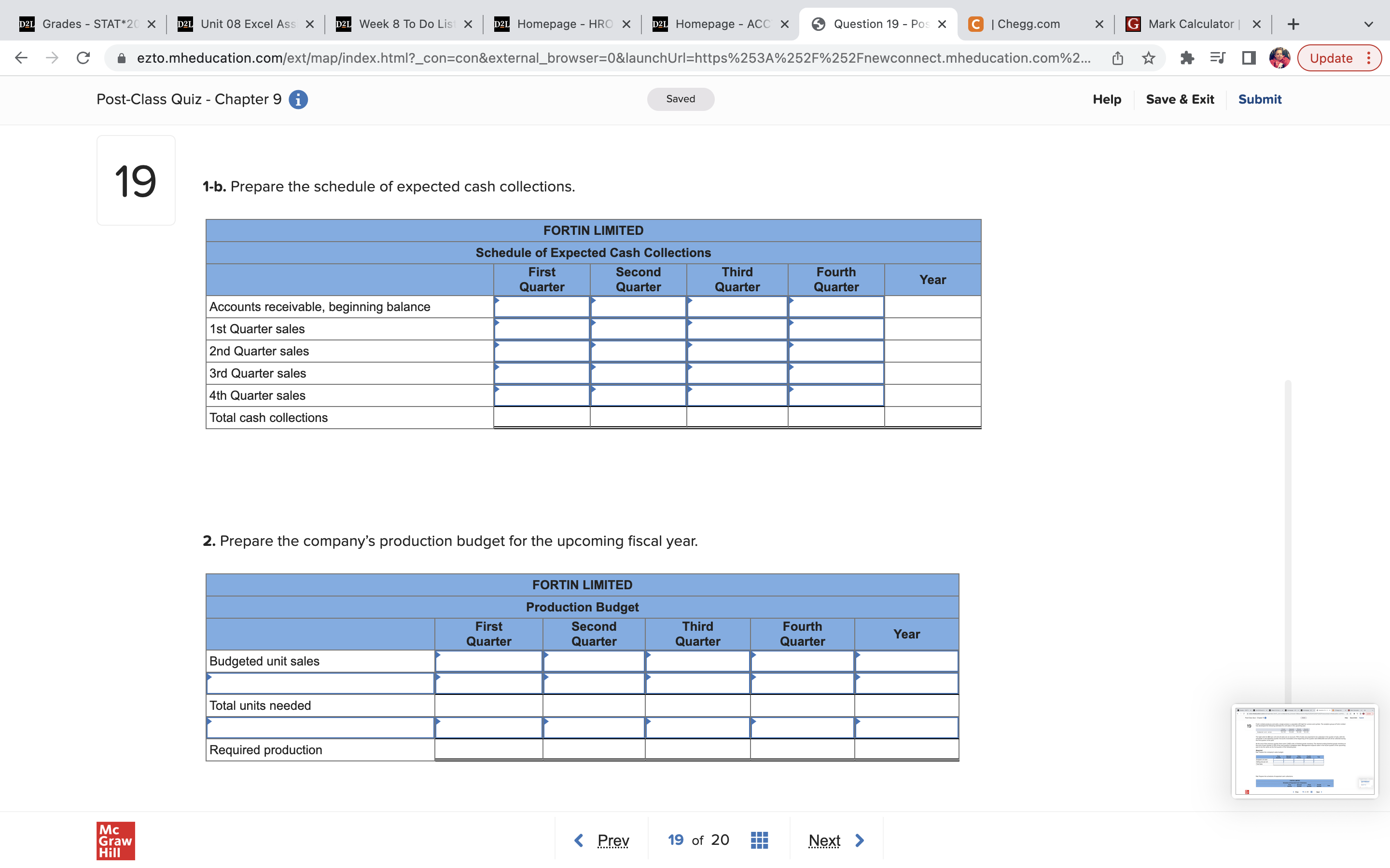 x G Mark Calculator | X + C ezto.mheducation.com/ext/map/index.html?_con=con&external_browser=0&launchUrl=https%253A%252F%252Fnewconnect.mheducation.com%2... Update : Post-Class
