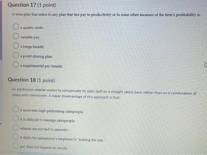 analysis ^ (8) Question 5 (1 point) Portability refers to: a provision