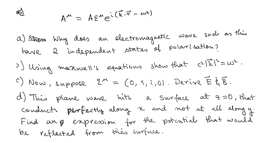  AM = Acupi(kin - cut ) a ) Why does an