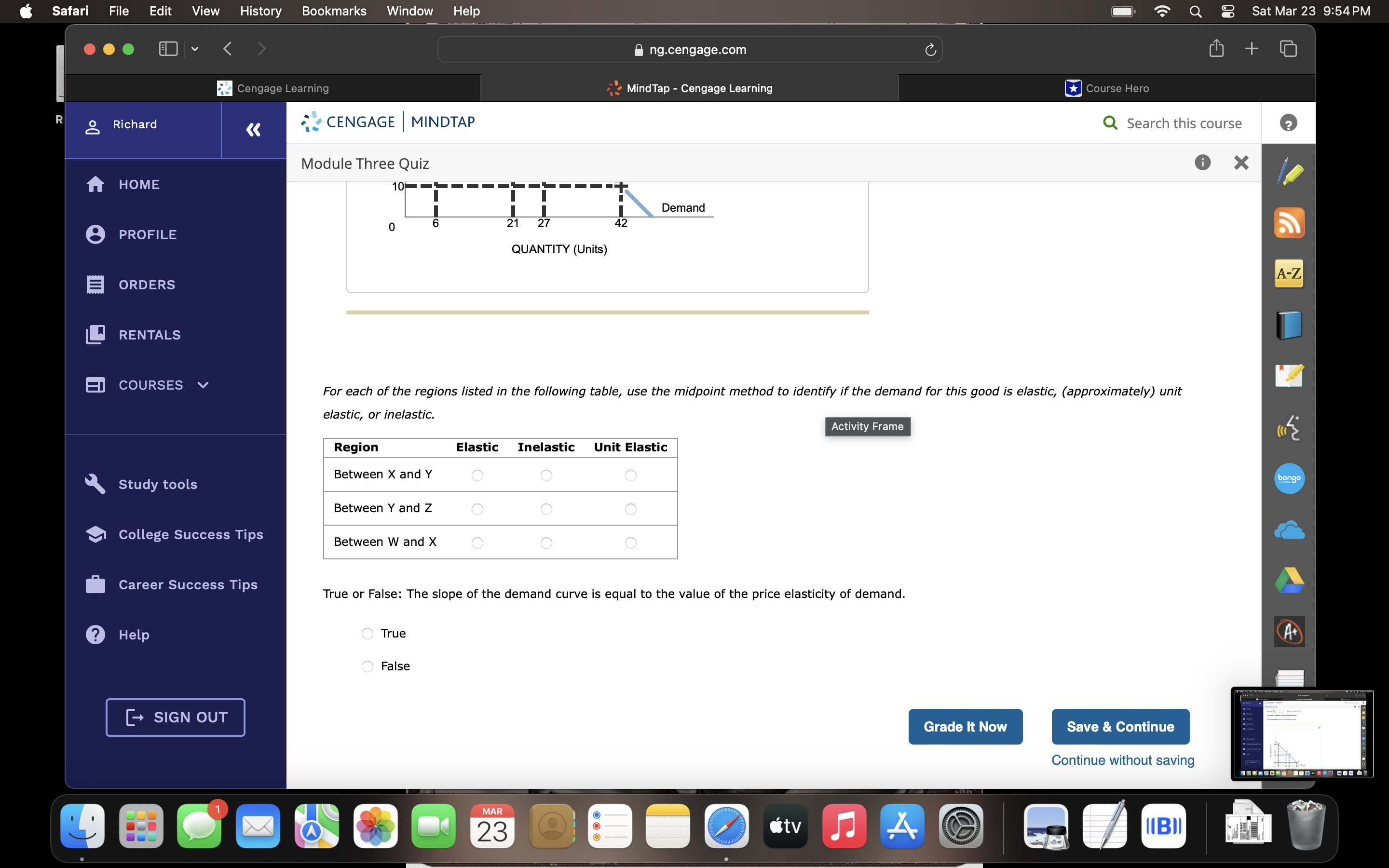 23 9:54PM e [ v sIGN ouT I Demand @& Safari File