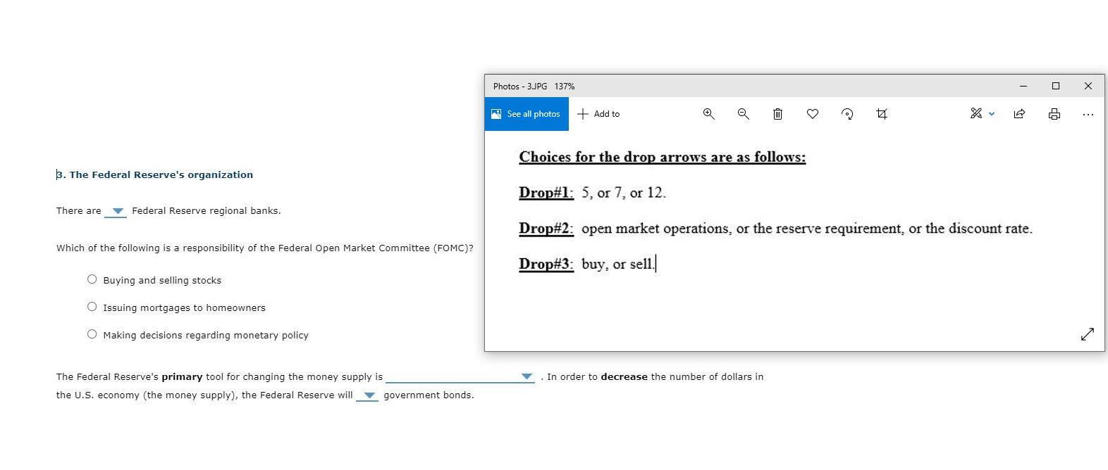 Hello, please help me with this (the drop arrows and blank circles),