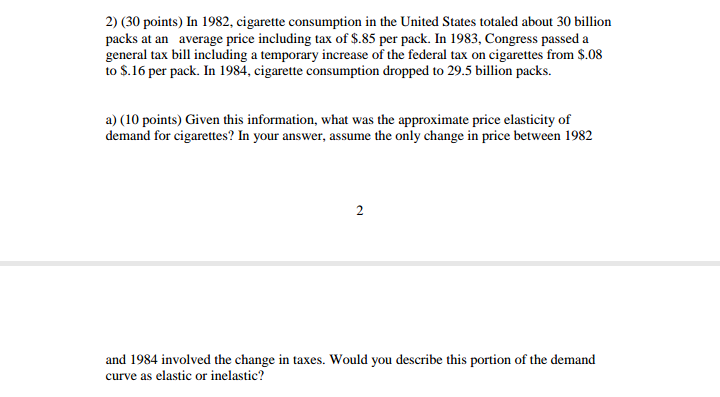 cut to x, = 50. What is the new level of consumption