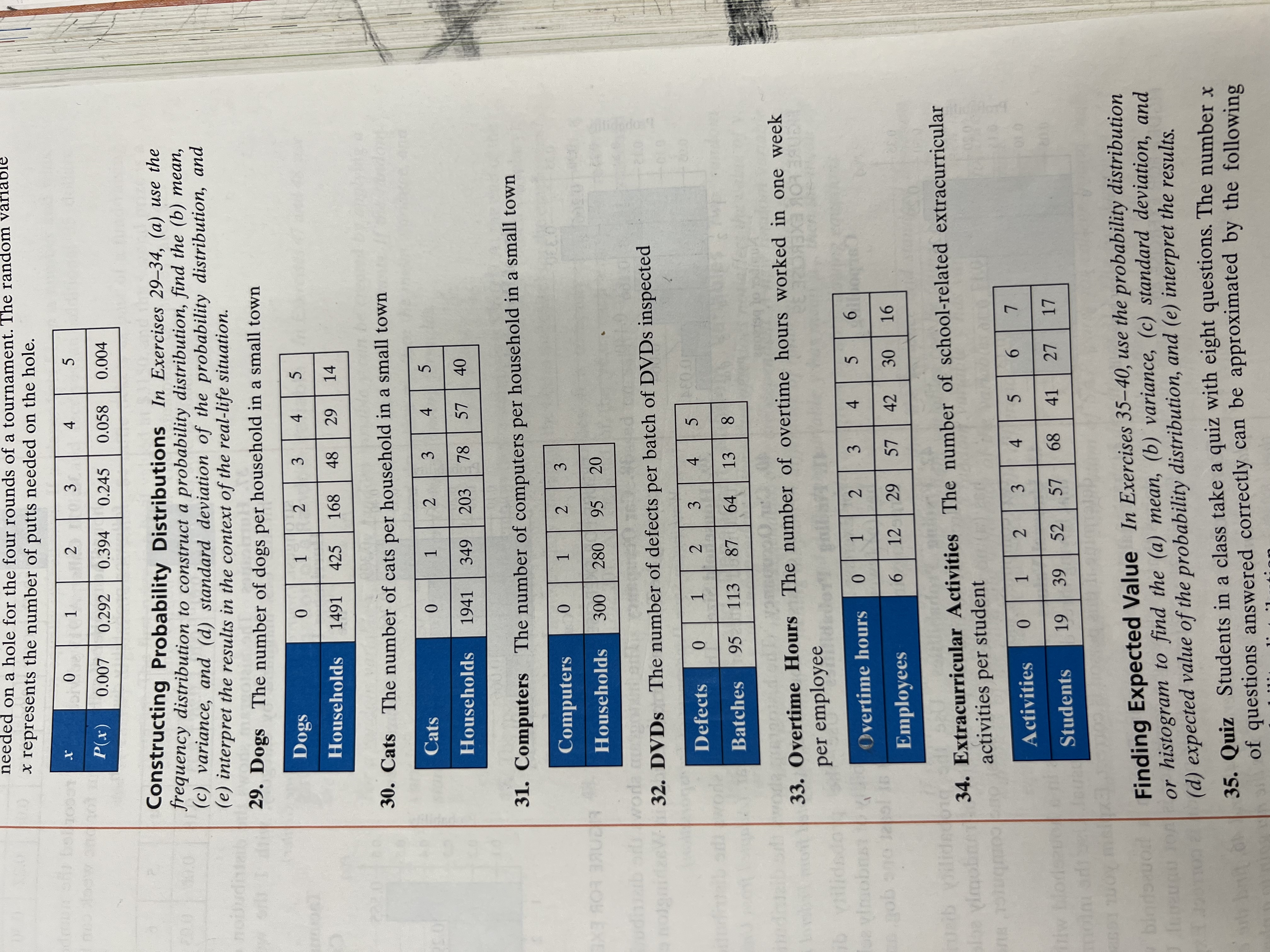 equally likely. a. Write out all of the possible outcomes. (There should