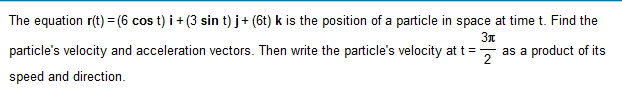 is r(t) = (et ) i + 3 e 16 j- Find