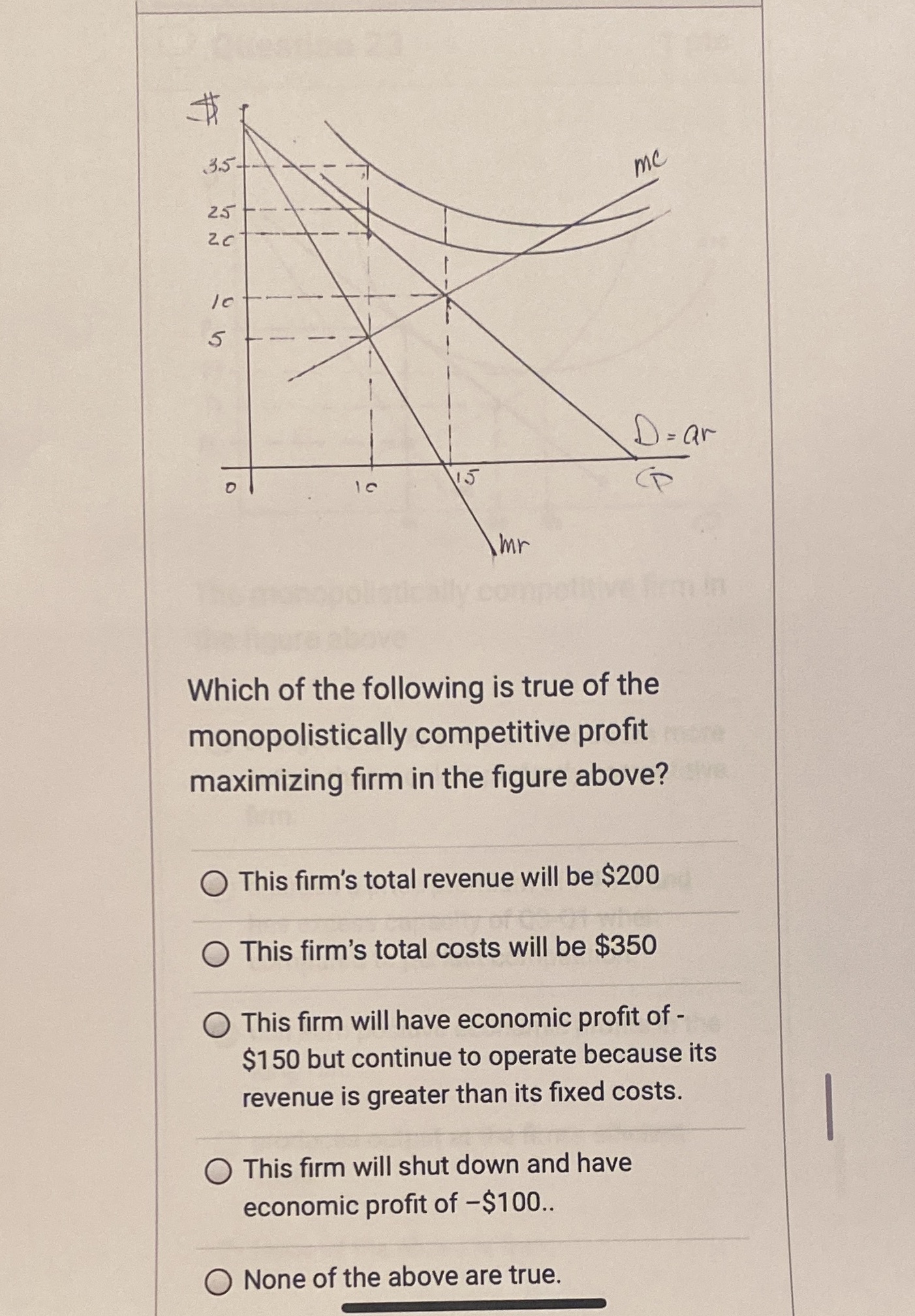 3.5- mc 25 5 D = ar Ic 15 Mr Which