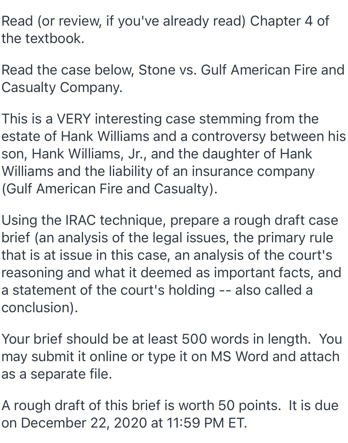 what would be the best way to begin this assignment? Read (or