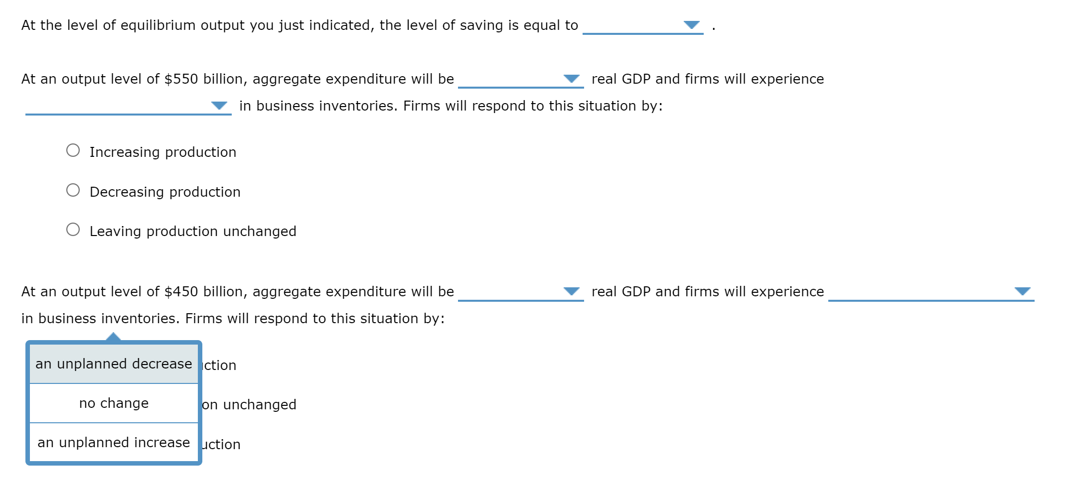 world (so G=O and (XM)=O). In a private closed economy, real GDP