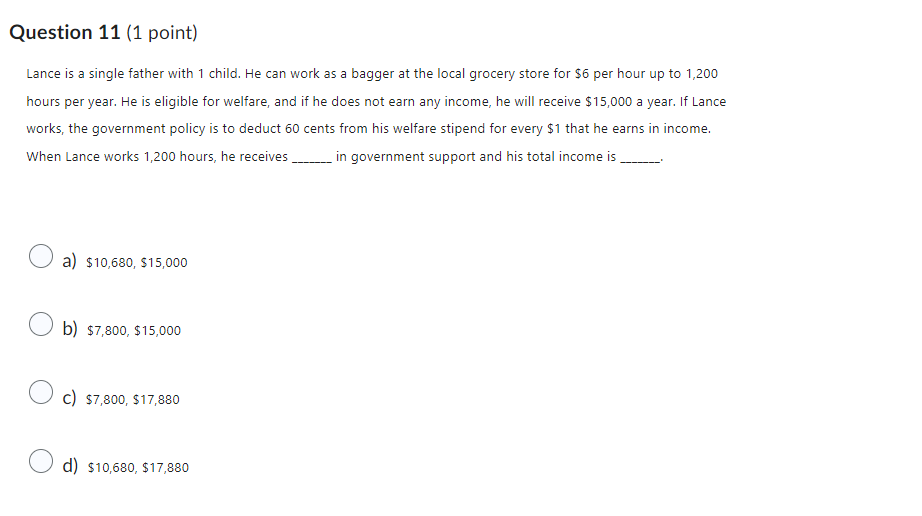 $70,000 65 40 $80,000 50 50 $90,000 35 60 $100,000 20 70If