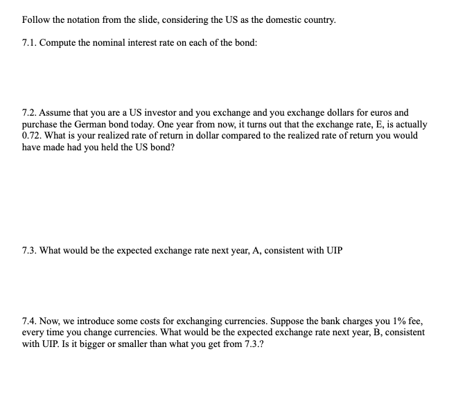 bonds, one issued in euros (() in Germany and one issued in