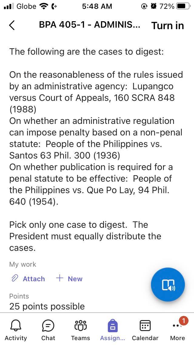 Rule Making Power of Administrative Agency Due May 2, 2022 6:00 PM