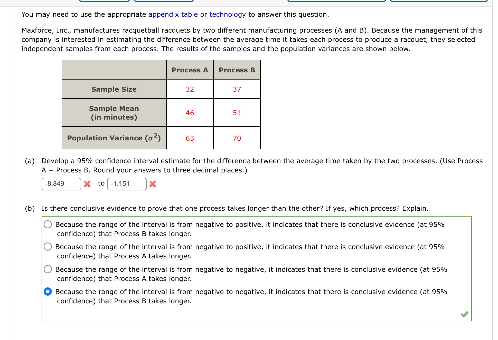 Answer a please You may need to use the appropriate appendix table
