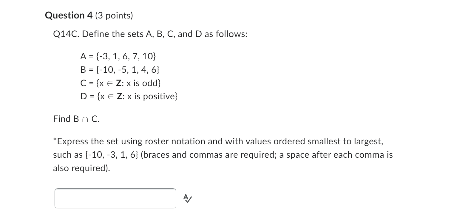 2, 4, &, f, 13, 1, k} B = {#, 1, 7,
