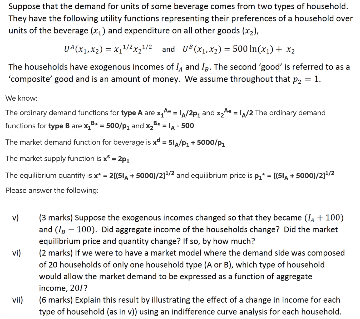  Please help with this Suppose that the demand for units of
