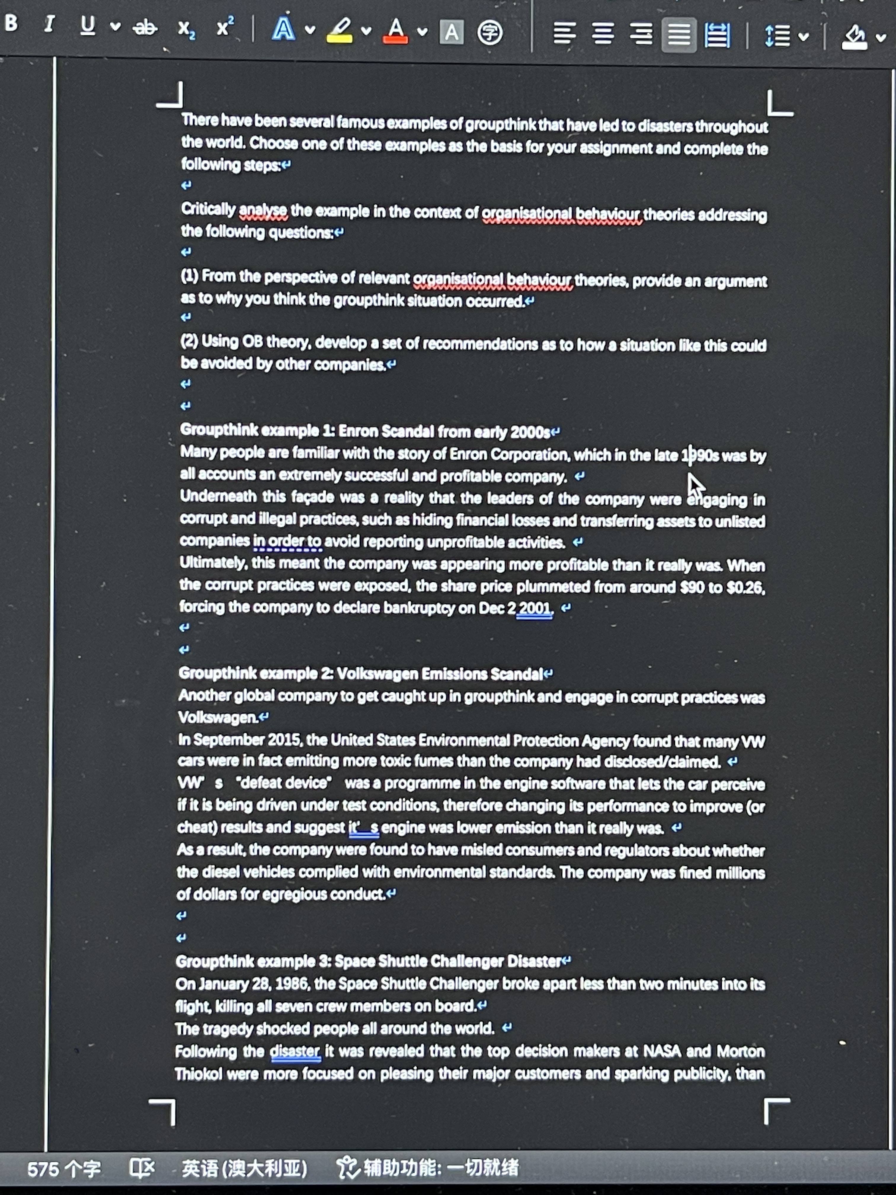 BIUvab X x |A LAVA E Ev There have been several