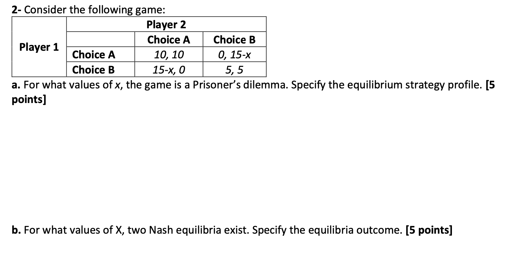 this is an econ question, please help me to solve it. thank