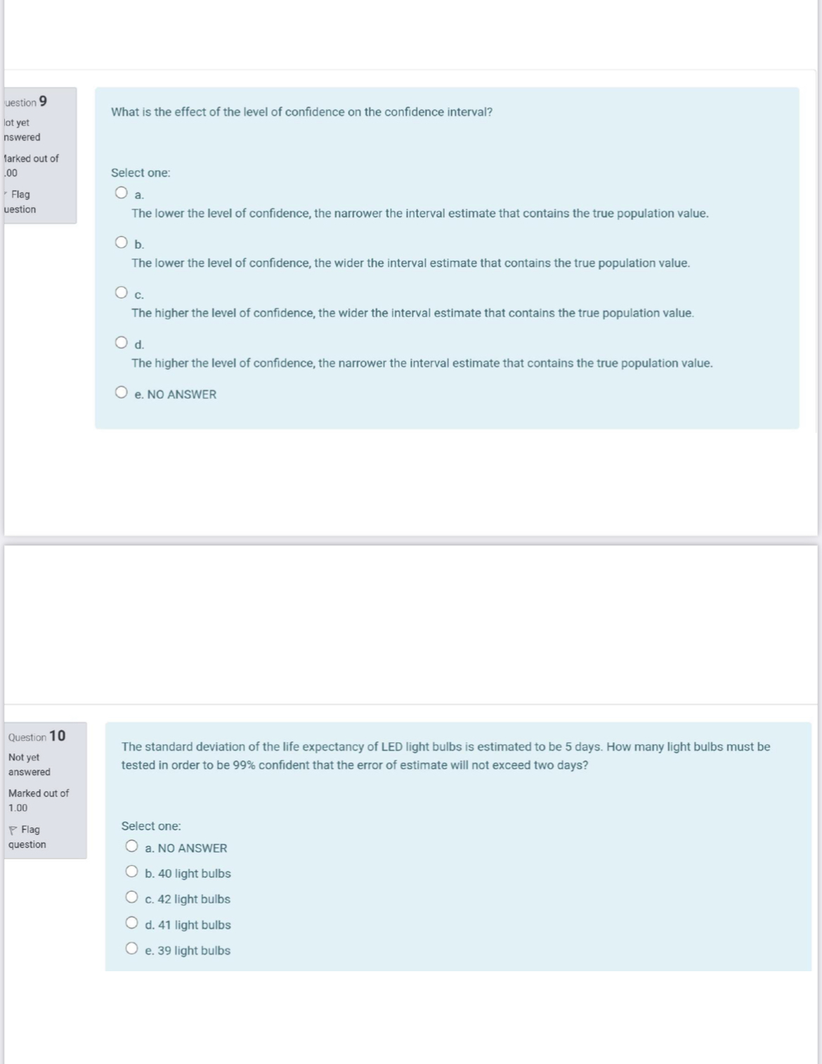 the experimental Marked out of 1.00 group was 82.5 with a standard