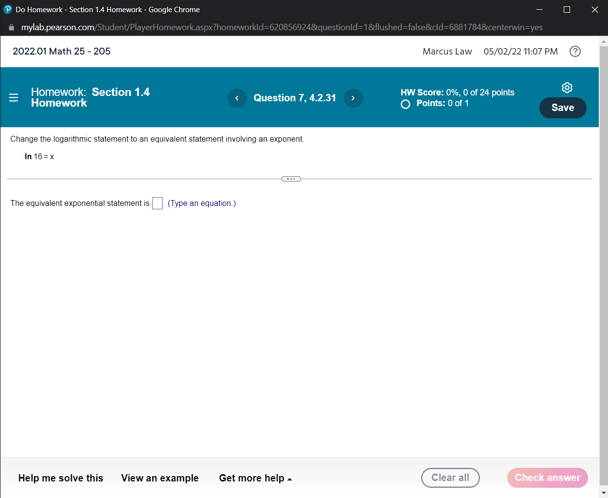 for any numbers in the expression.) Help me solve this View an