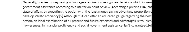 Generally, precise money saving advantage examination recognizes decisions which increm government