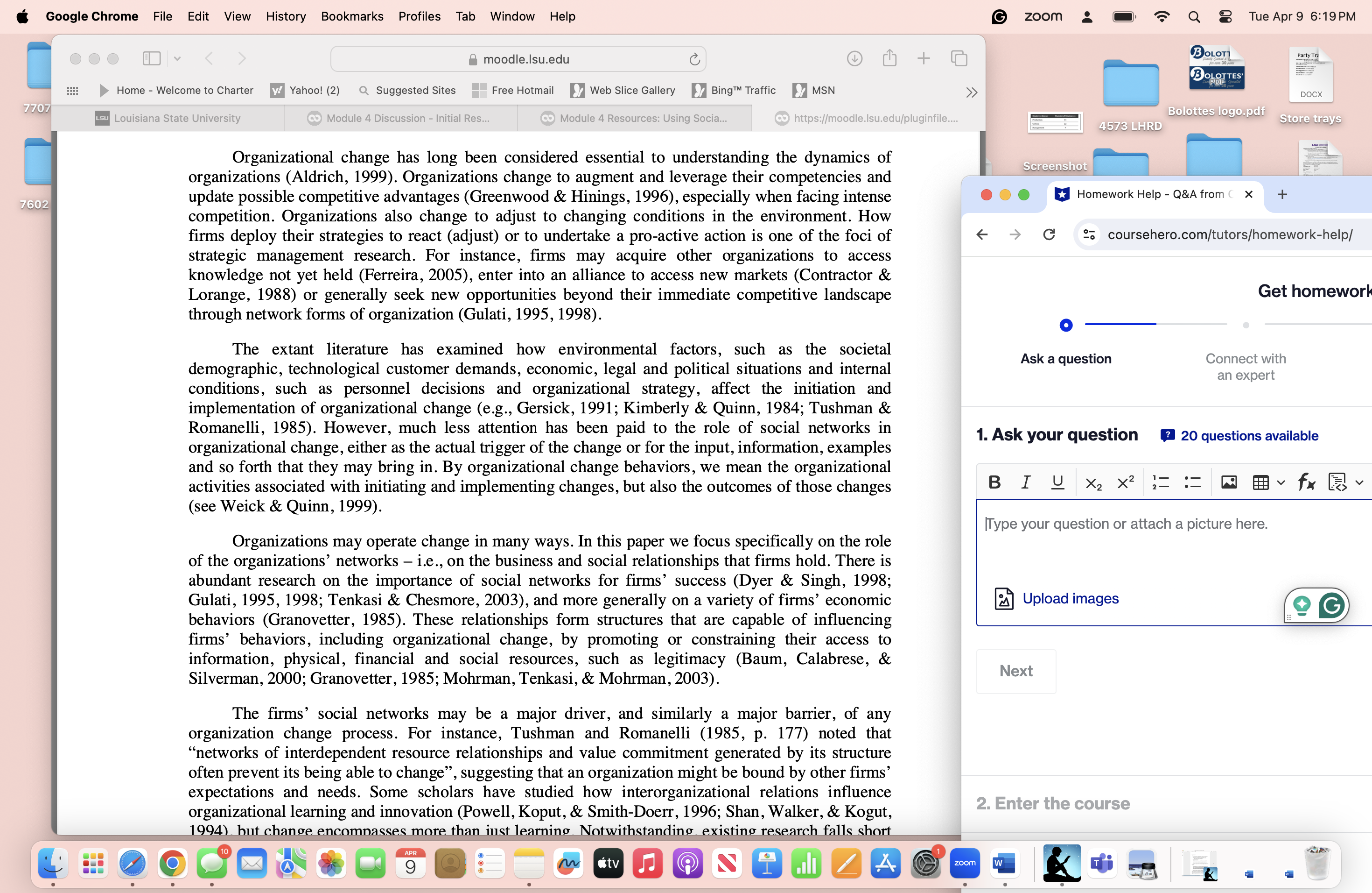  @& Google Chrome File Edit View History Bookmarks Profiles Tab Window