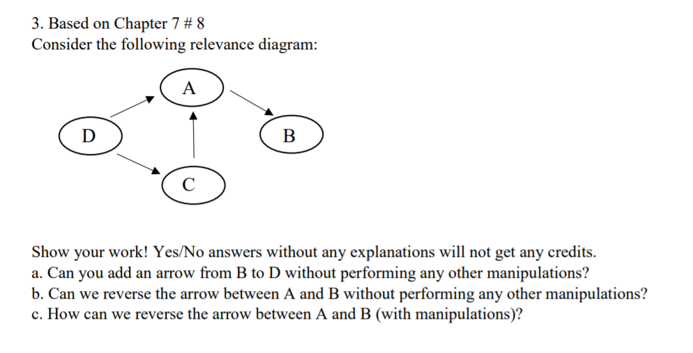 3. Based on Chapter 7 # 8 Consider the following relevance