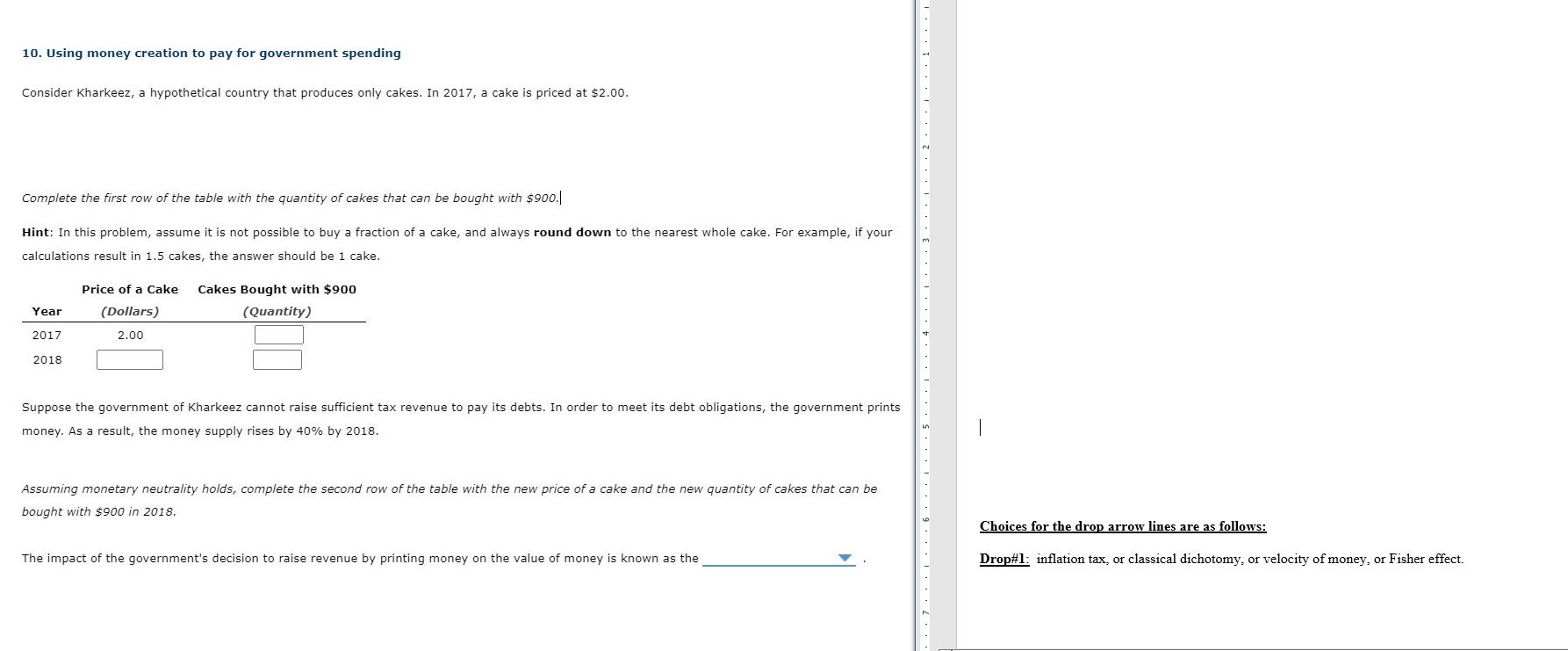 Hello, please help me with this (the drop arrow and blank boxes),