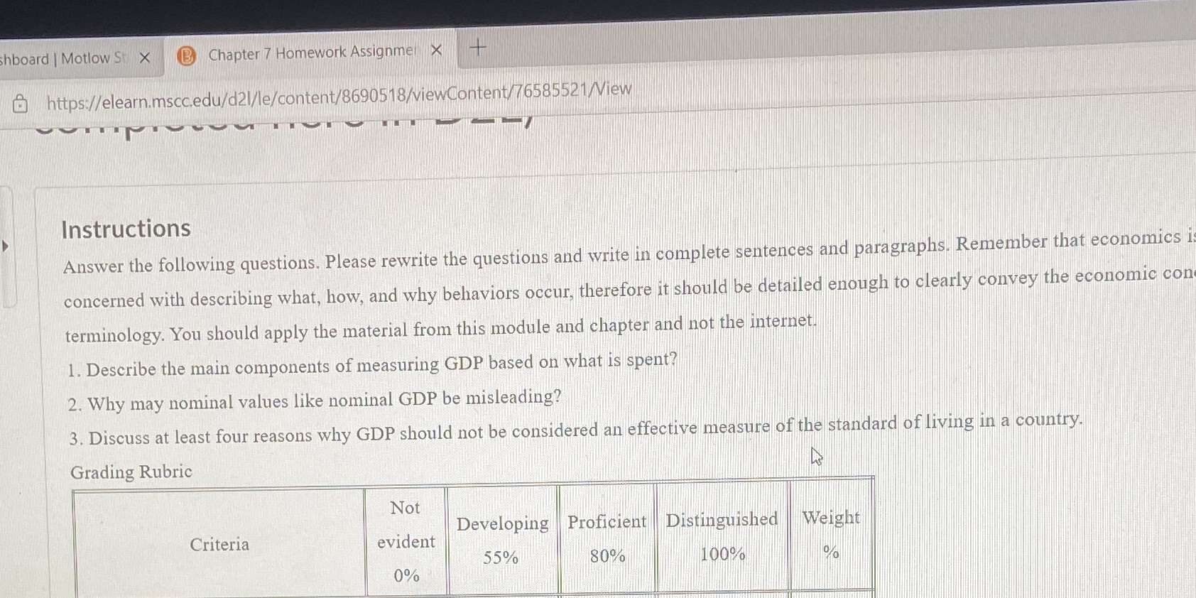  shboard | Motlow S X B Chapter 7 Homework Assignme https://elearn.mscc.edu/d21/le/content/8690518/viewContent/76585521/View