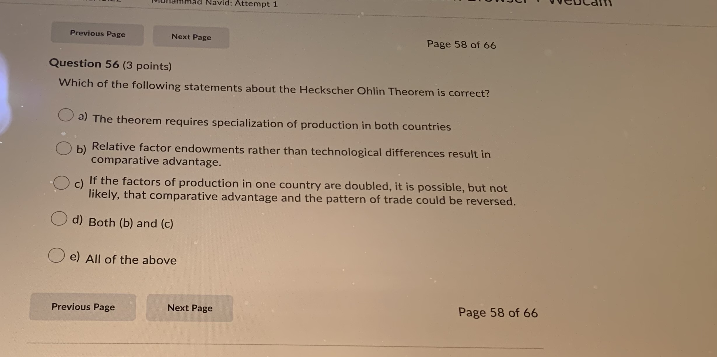 Equalization theorem. O e) None of the aboveQuestion 52 (3 points) Germany