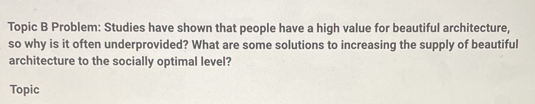 Help answer this question using concepts like externality, external cost and benefit,