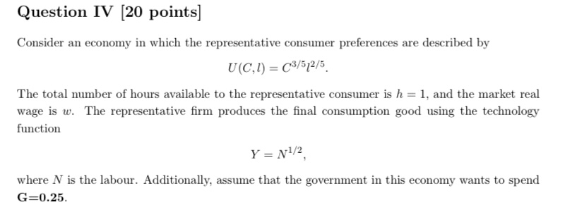 Hello, I would like the answer to this question please. Question IV