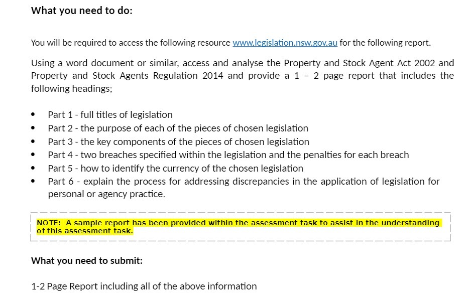  What you need to do: You will be required to access