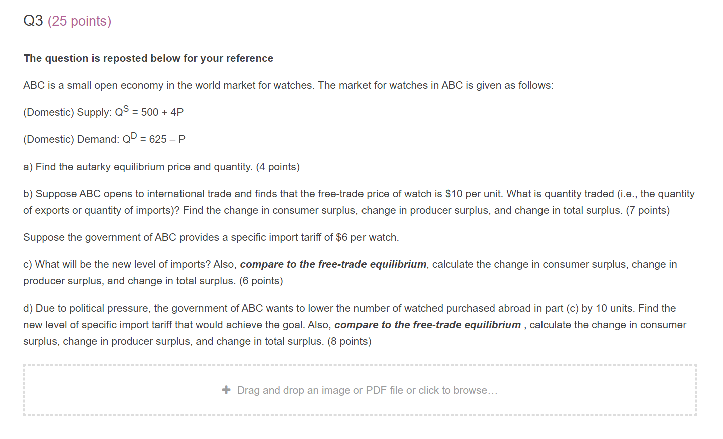 The question is reposted below for your referenceABC is a small open