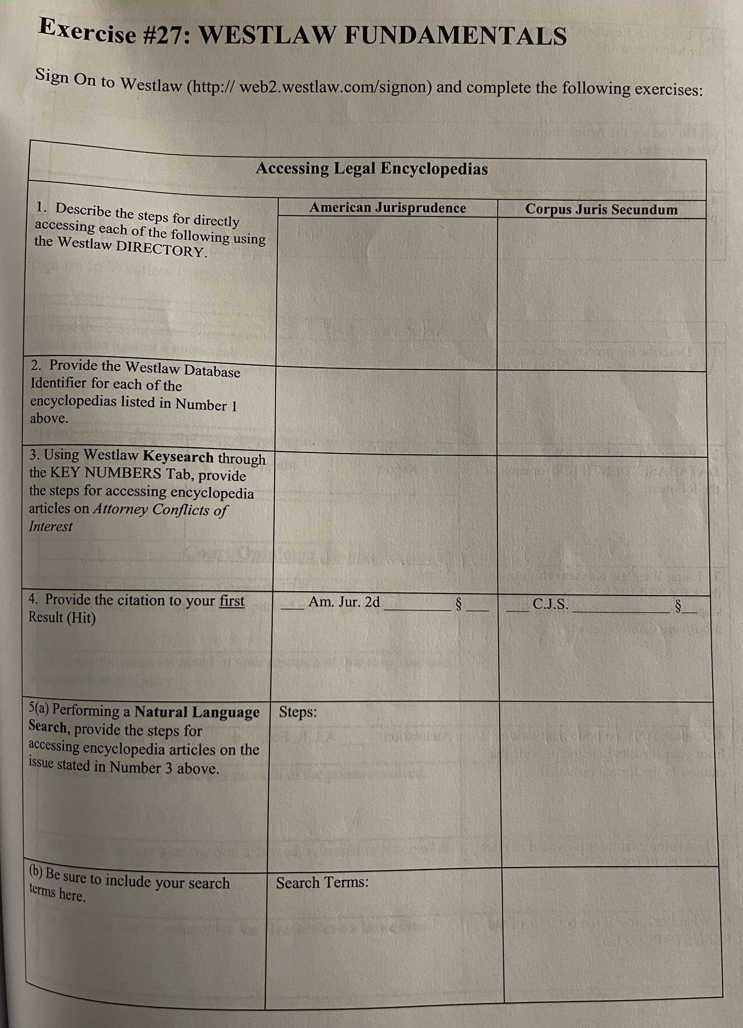it? 4. Where do CJS and Am Jur. 2d provide citations to