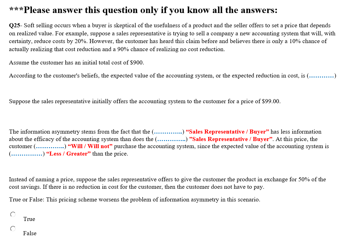 ****Please answer all the attached question: ***Please answer this question only if