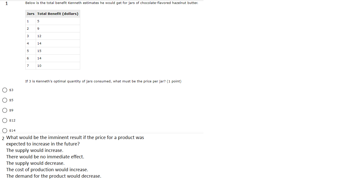 Please help me with the following ASAP: 1 Below is the total