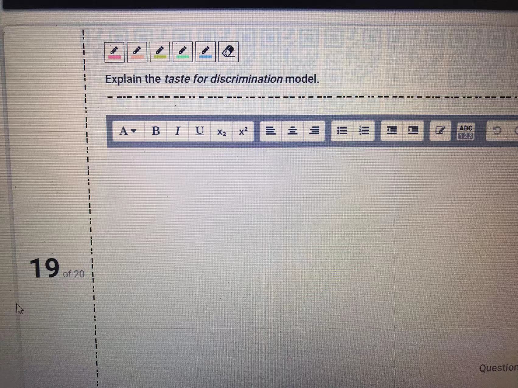 Q19 & 20. Could you please help me with a full answer