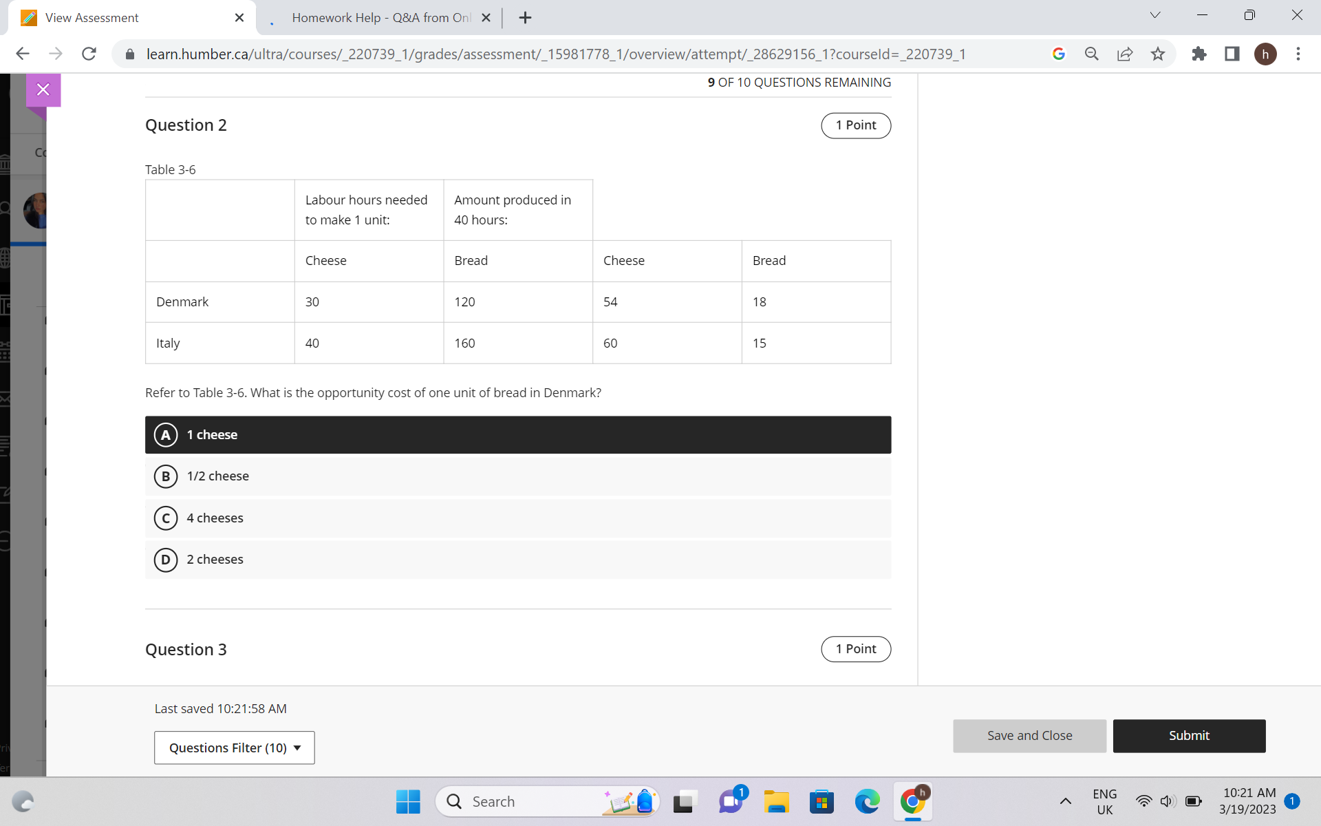 W X Details & Information 10 OF 10 QUESTIONS REMAINING Test Content