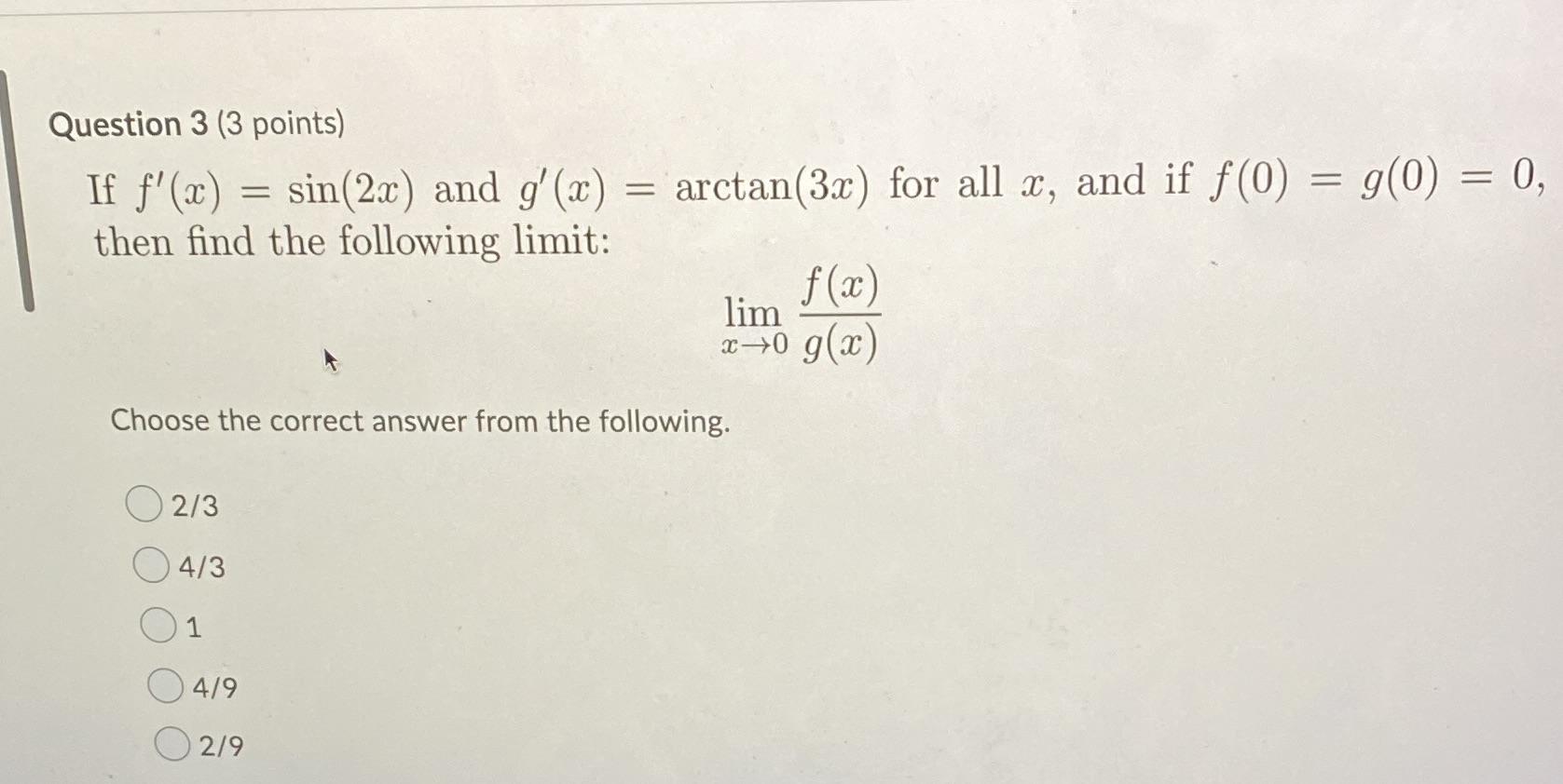 I don't need the written solution, just the answer. You can include