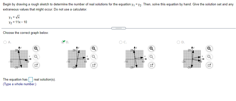 please solve Begin by drawing a rough sketch to determine the number