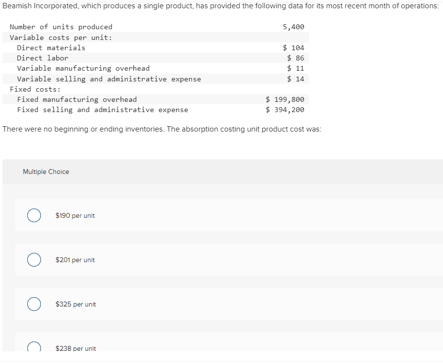 variable expenses of $155,100, and traceable fixed expenses of $71,300. The Alpha