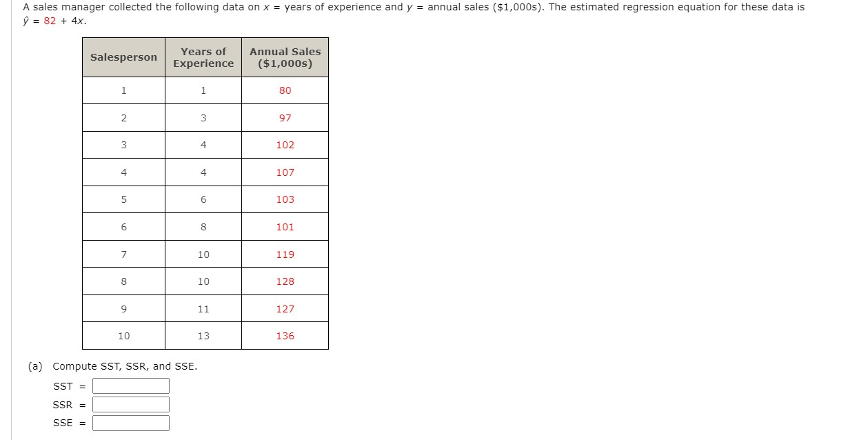 {)1 using bl = % and bo = y blx. 2(x'. x)