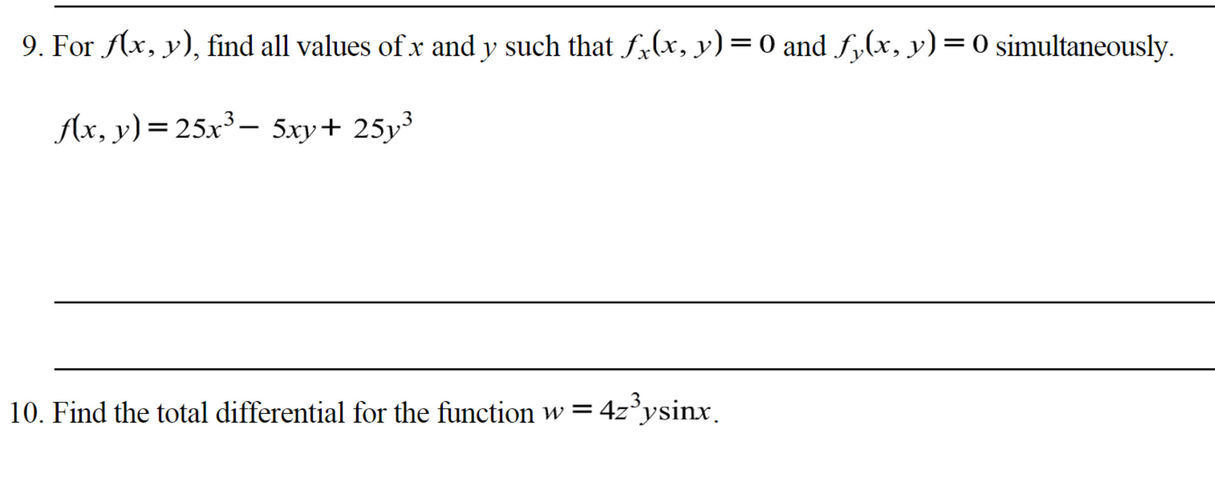 which equation will use for those? and pls explain in detail, not
