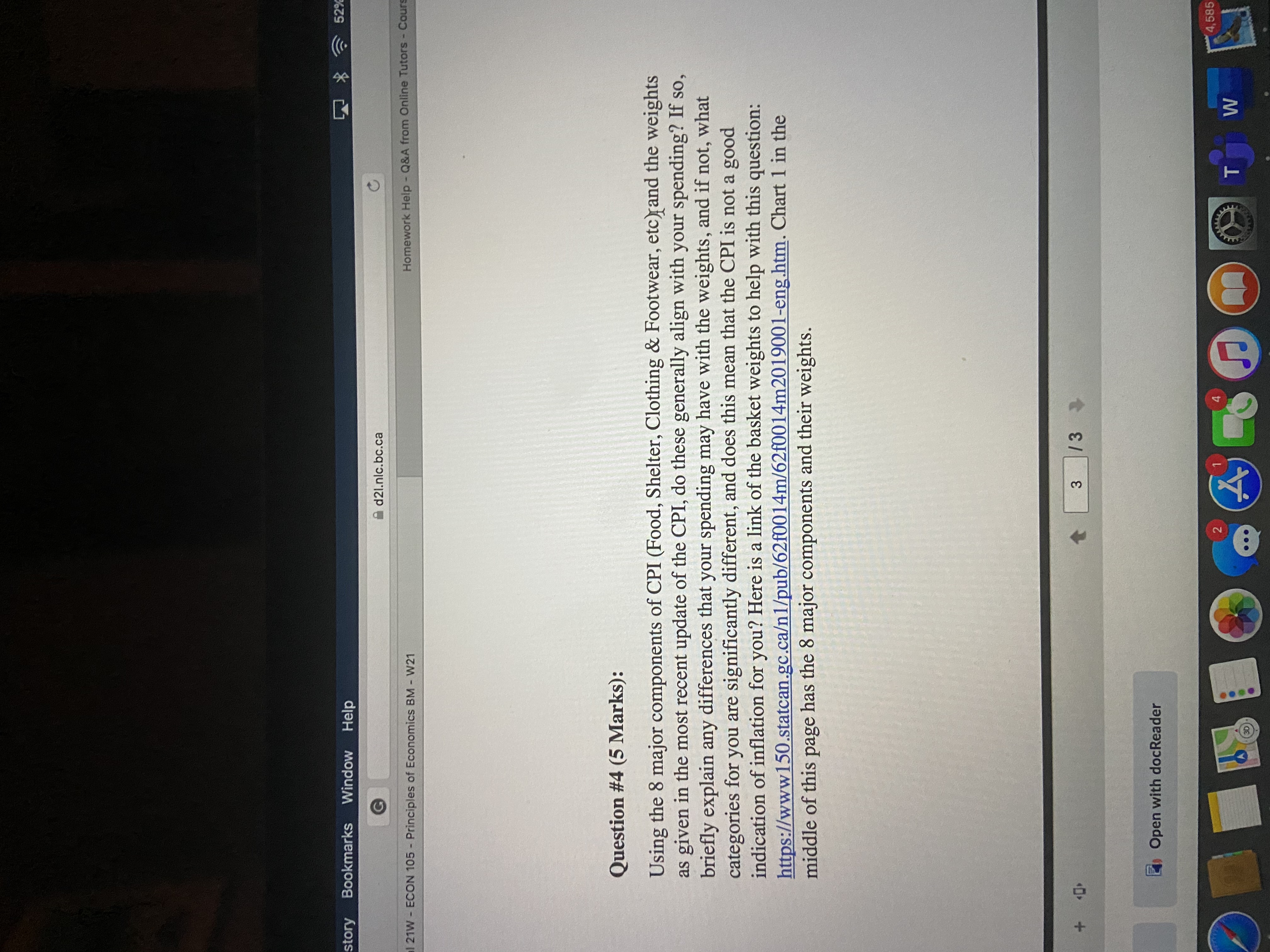 (5 Marks): The following data below is various data from the Labour