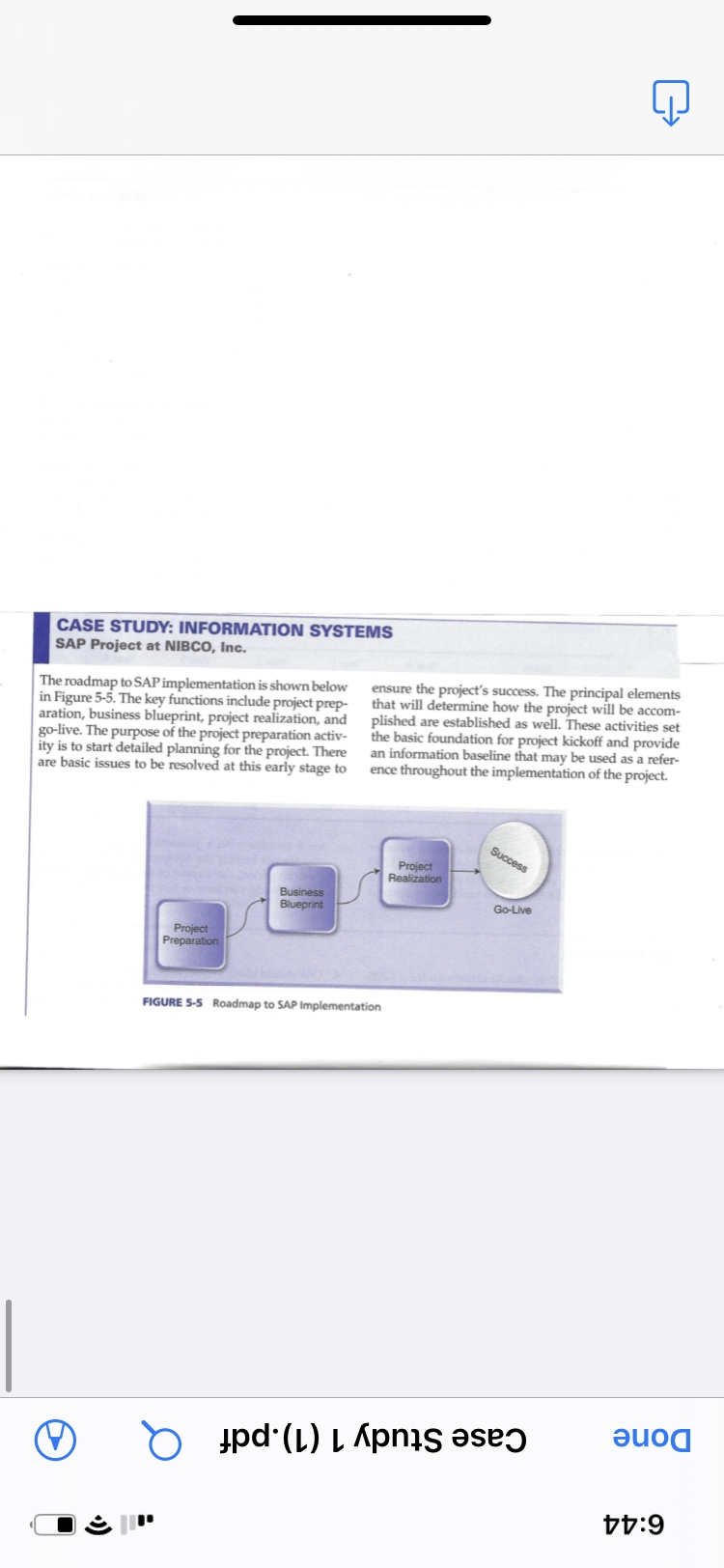 Case Questions 1. Using the information in this section, write a project