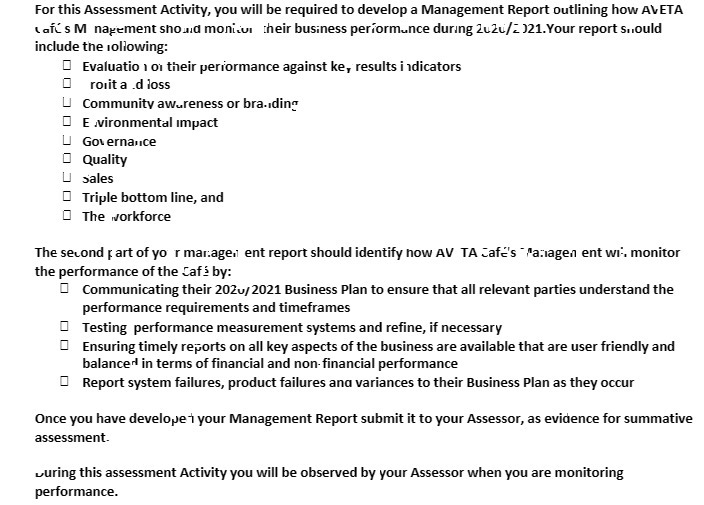  For this Assessment Activity, you will be required to develop a