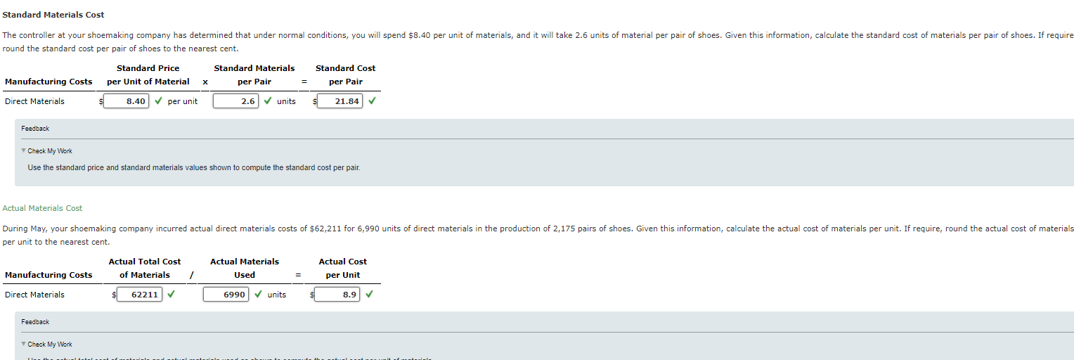 Actual Materials X Actual Rate Actual Materials X Standard Rate Standard Materials