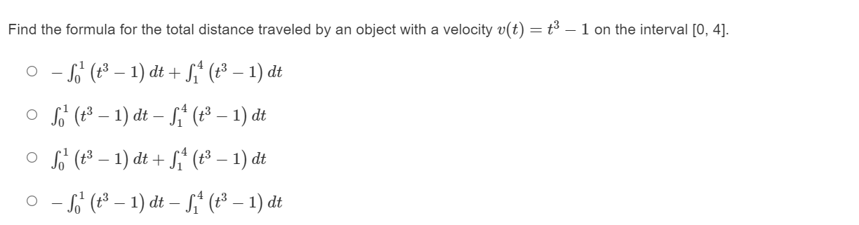 10.5 0 14.5 The position of an object is given by s(t)