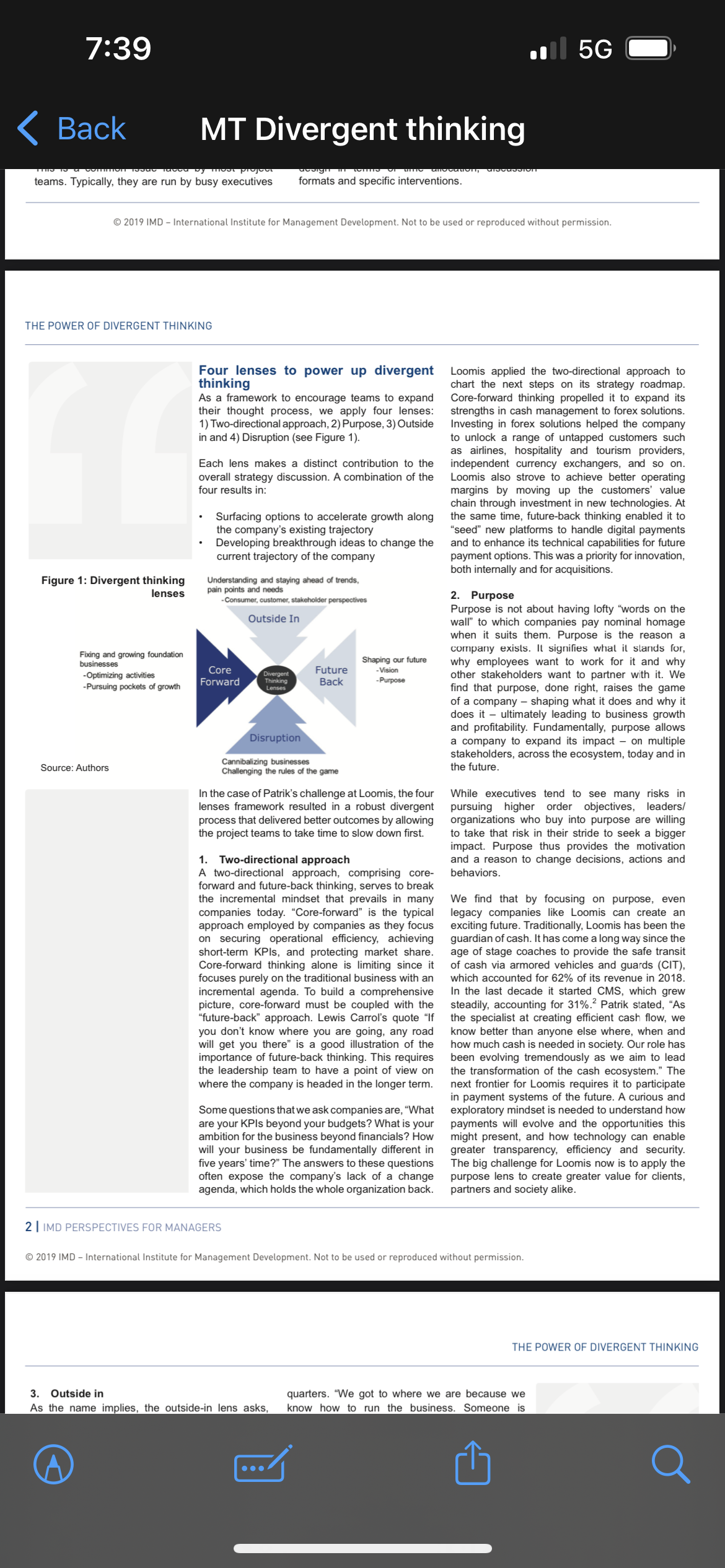 MANAGERS THE POWER OF DIVERGENT THINKING What does the future hold fora