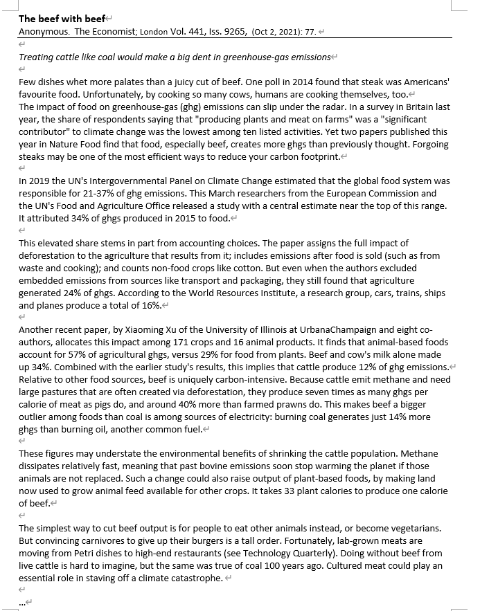 Using your own words, state the primary claim that is being made