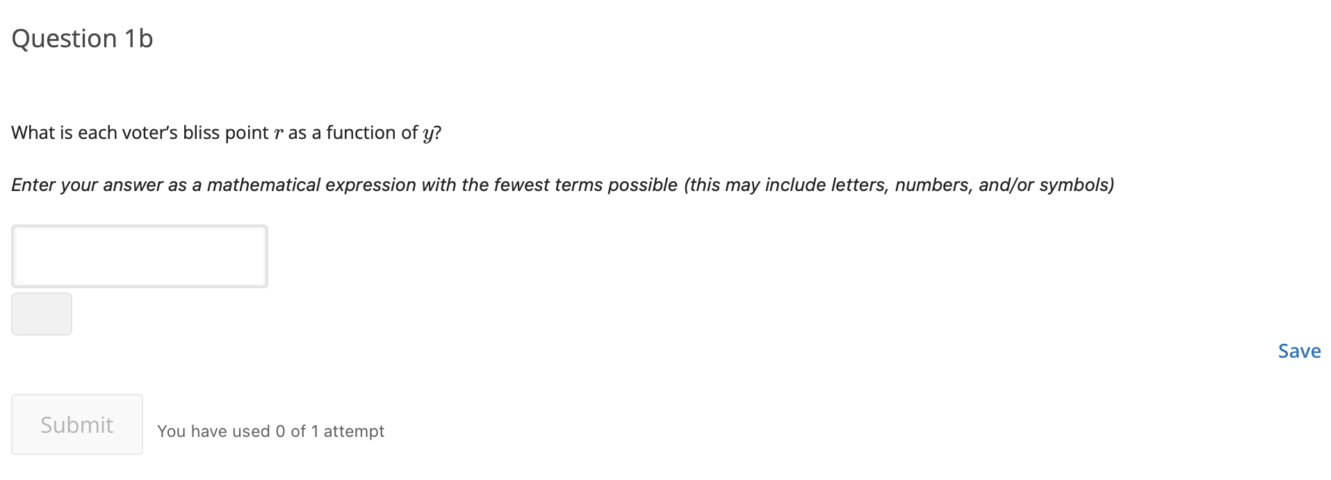 part a answer and explanation for context.Please note: This answer MUST be