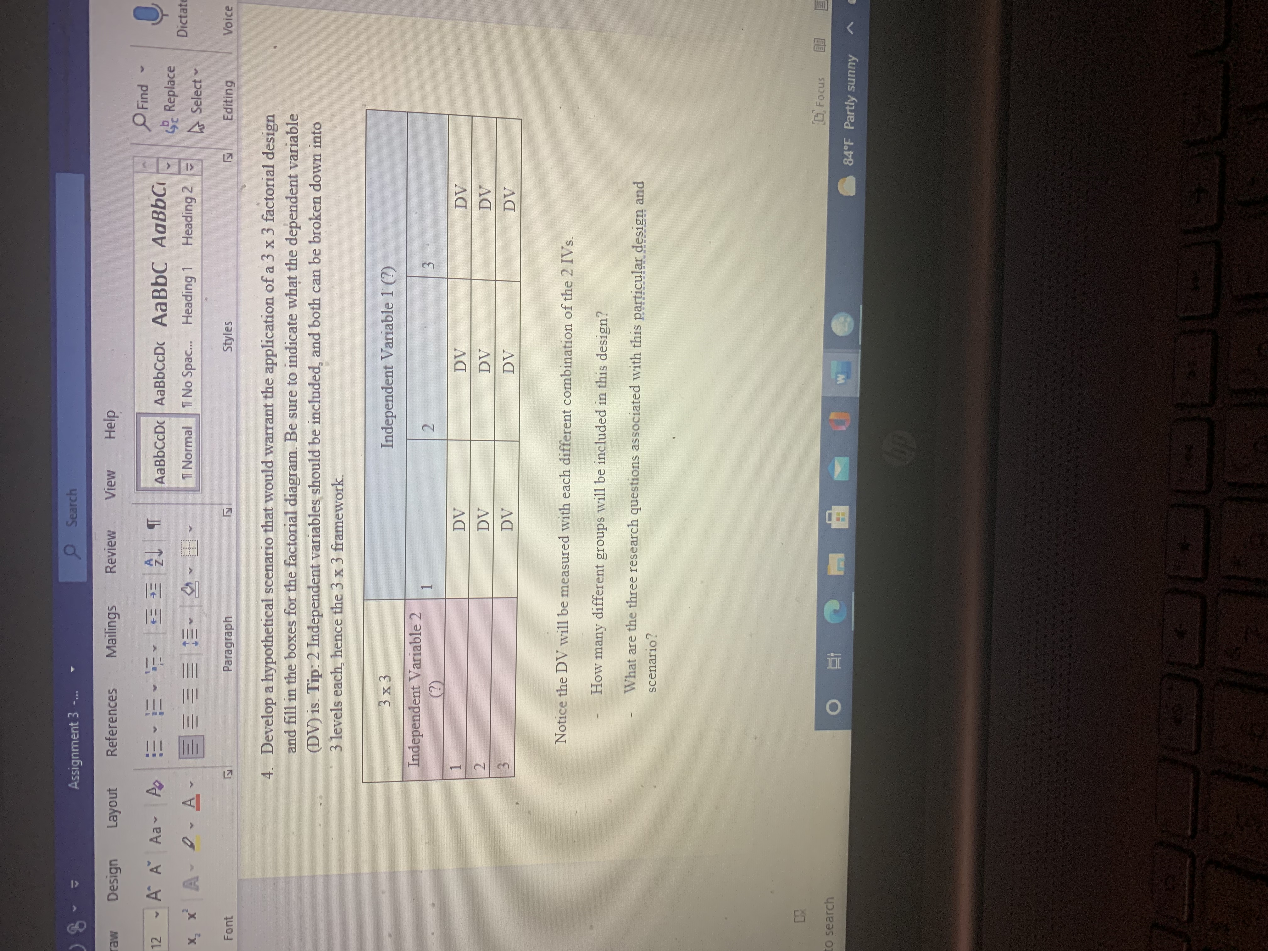 AaBbC 4 Replace x x A DAY 1 Normal 1 No Spac..